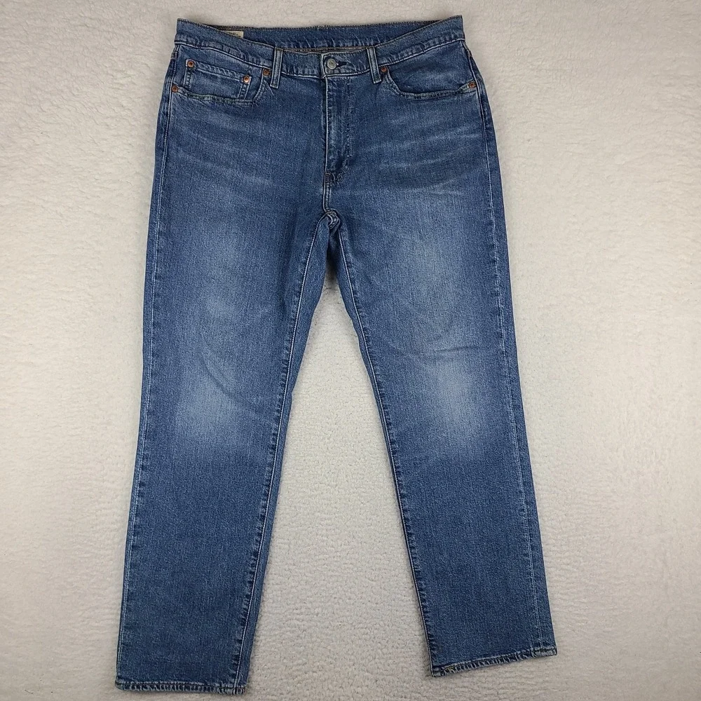 Levi's Premium Jeans Mens 36x32 Lot‎ 541 Athletic Taper Fit Medium Wash Denim